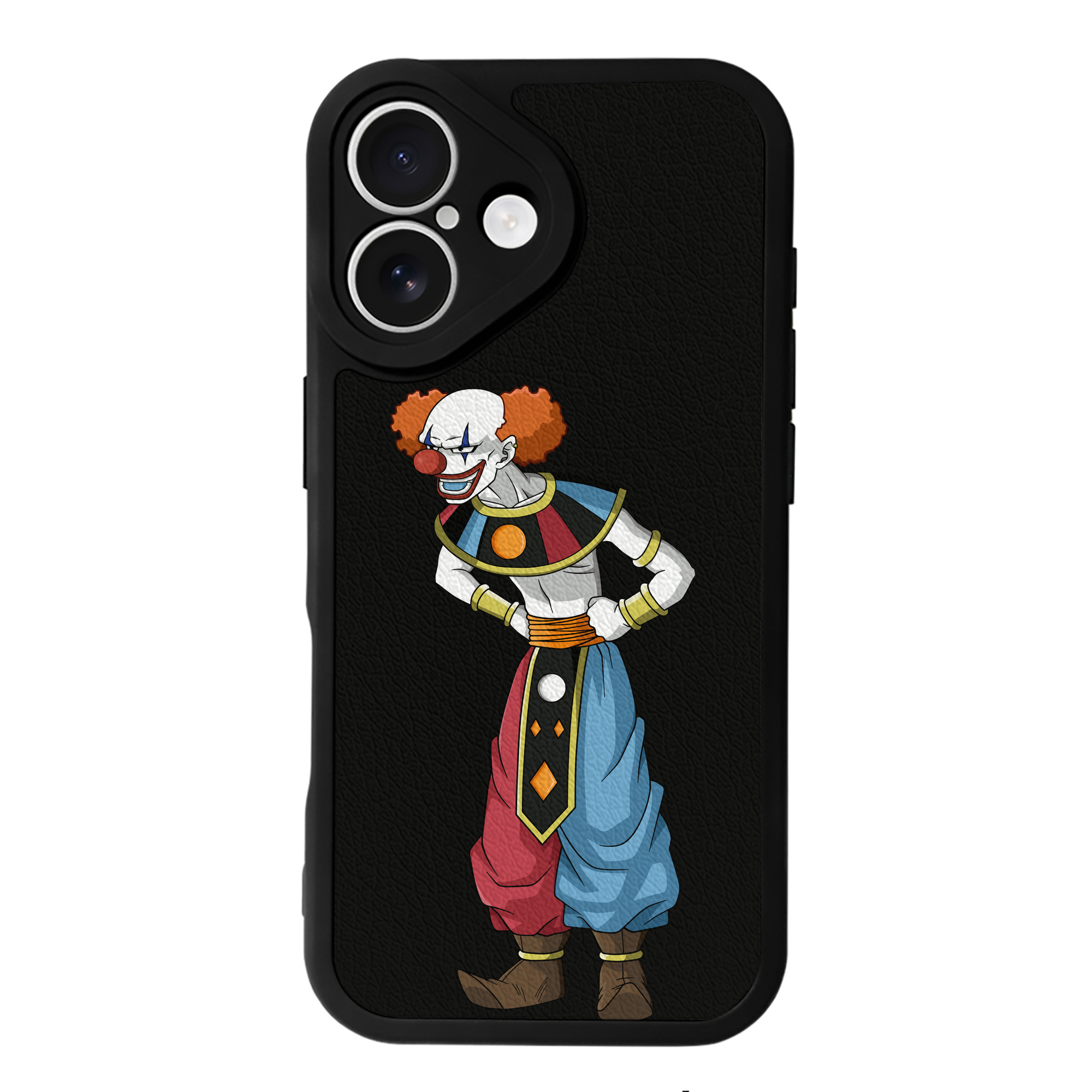 （画像用） ドラゴンボール DRAGON BALL 【iPhone 16シリーズ対応】シリコンスマホケース（レザー調） 材質：シリコン